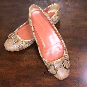 SOLD Gucci Classic Flats with Bamboo bit